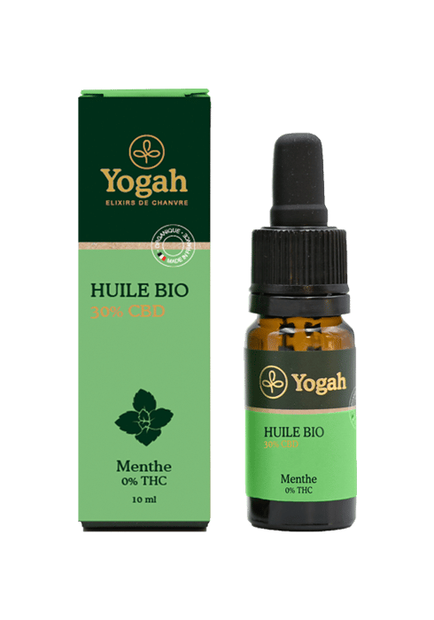 Huile Yogha Bio CBD 20 % Menthe