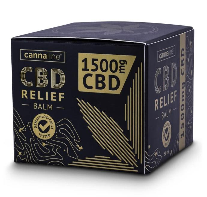 Cannaline Baume antidouleur avec 1500mg CBD (50ml)