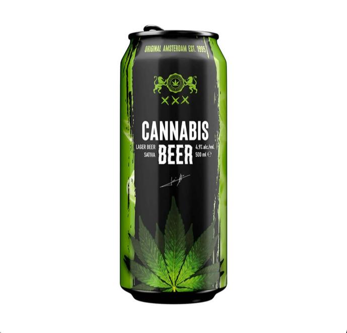 Haze Cannabis Bière Blonde 4.9% Alc. 500ml