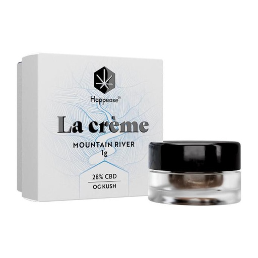 Happease Extraits Mountain River La Crème 28% CBD (1g)