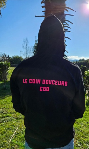 Sweat Capuche Le coin douceurs CBD