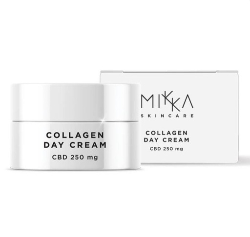 Mikka Crème Hydratante avec Collagen Jour 250mg CBD (50ml)