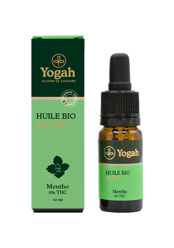 Huile Yogha Bio CBD 20 % Menthe